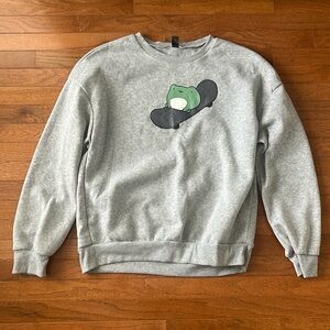 Skateboarding Frog Hoodie